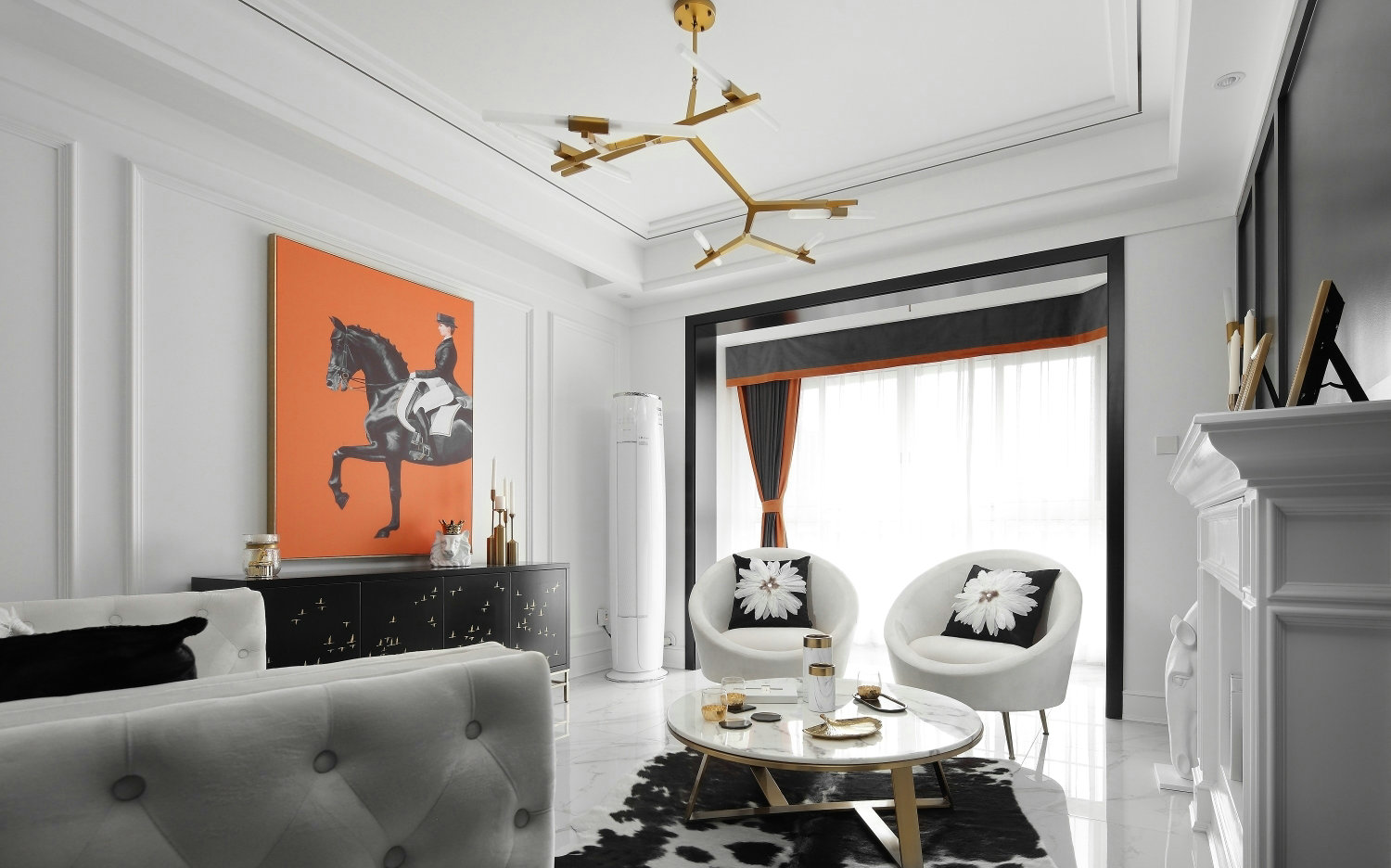 白色為主 黑色點(diǎn)綴 在這個(gè)黑白相交的空間里點(diǎn)綴上香橙色 看起來(lái)沒(méi)有一點(diǎn)突兀 白色為主 黑色點(diǎn)綴 在這個(gè)黑白相交的空間里點(diǎn)綴上香橙色 看起來(lái)沒(méi)有一點(diǎn)突兀