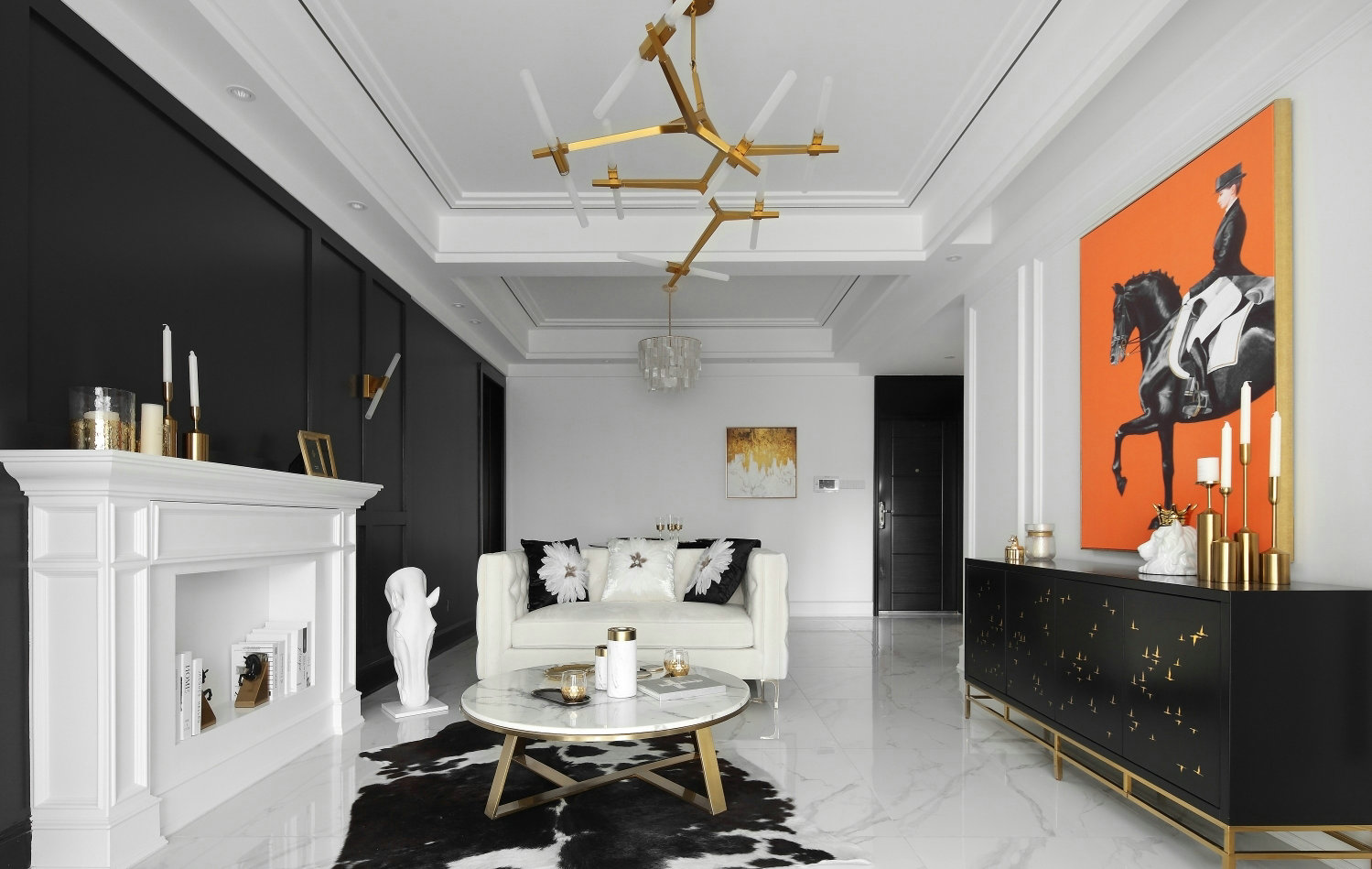 白色為主 黑色點(diǎn)綴 在這個(gè)黑白相交的空間里點(diǎn)綴上香橙色 看起來(lái)沒(méi)有一點(diǎn)突兀 白色為主 黑色點(diǎn)綴 在這個(gè)黑白相交的空間里點(diǎn)綴上香橙色 看起來(lái)沒(méi)有一點(diǎn)突兀