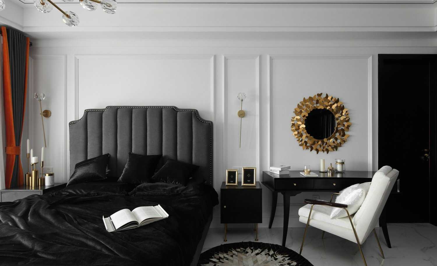 白色為主 黑色點(diǎn)綴 在這個(gè)黑白相交的空間里點(diǎn)綴上香橙色 看起來(lái)沒(méi)有一點(diǎn)突兀 白色為主 黑色點(diǎn)綴 在這個(gè)黑白相交的空間里點(diǎn)綴上香橙色 看起來(lái)沒(méi)有一點(diǎn)突兀